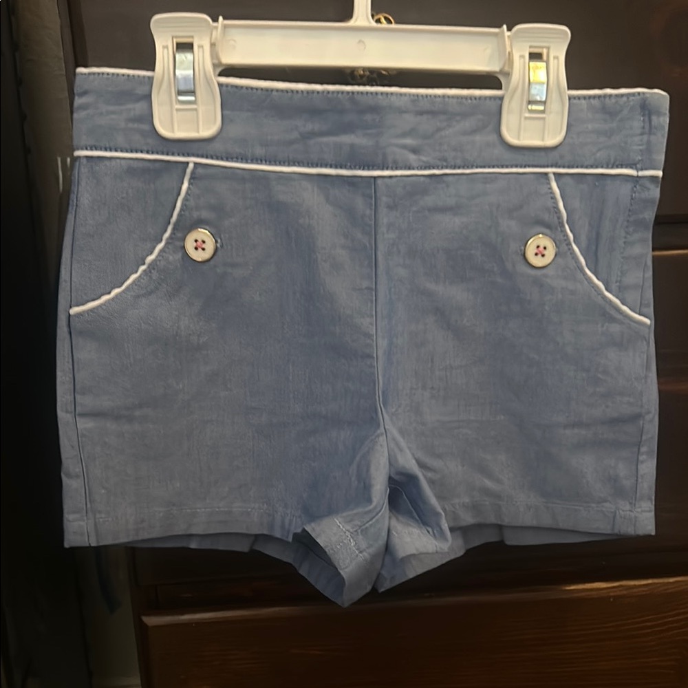 Chambray short & jacket set - Picture 2 of 8